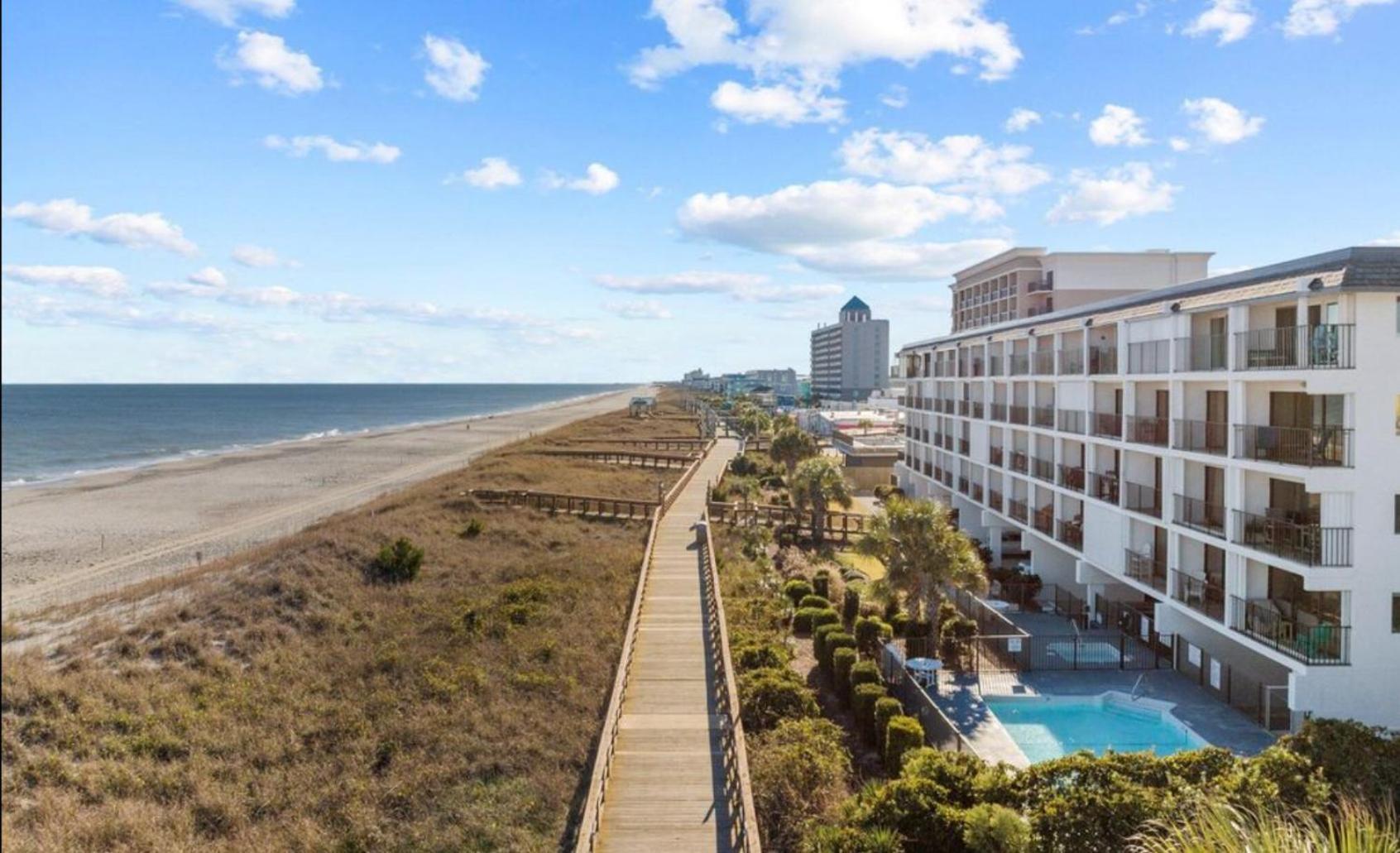 Oceanfront * Pool * Elevator * Boardwalk Apartment แคโลไลนาบีช ภายนอก รูปภาพ